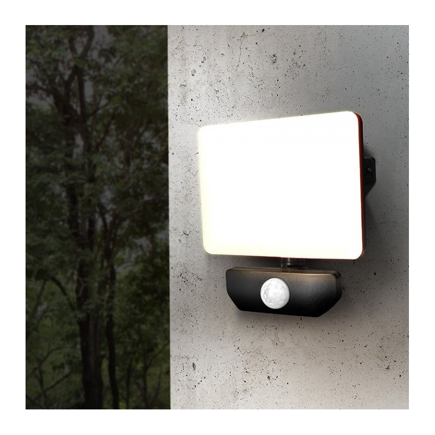 LED Buitenschijnwerper met sensor LED/10W/230V 4000K IP44