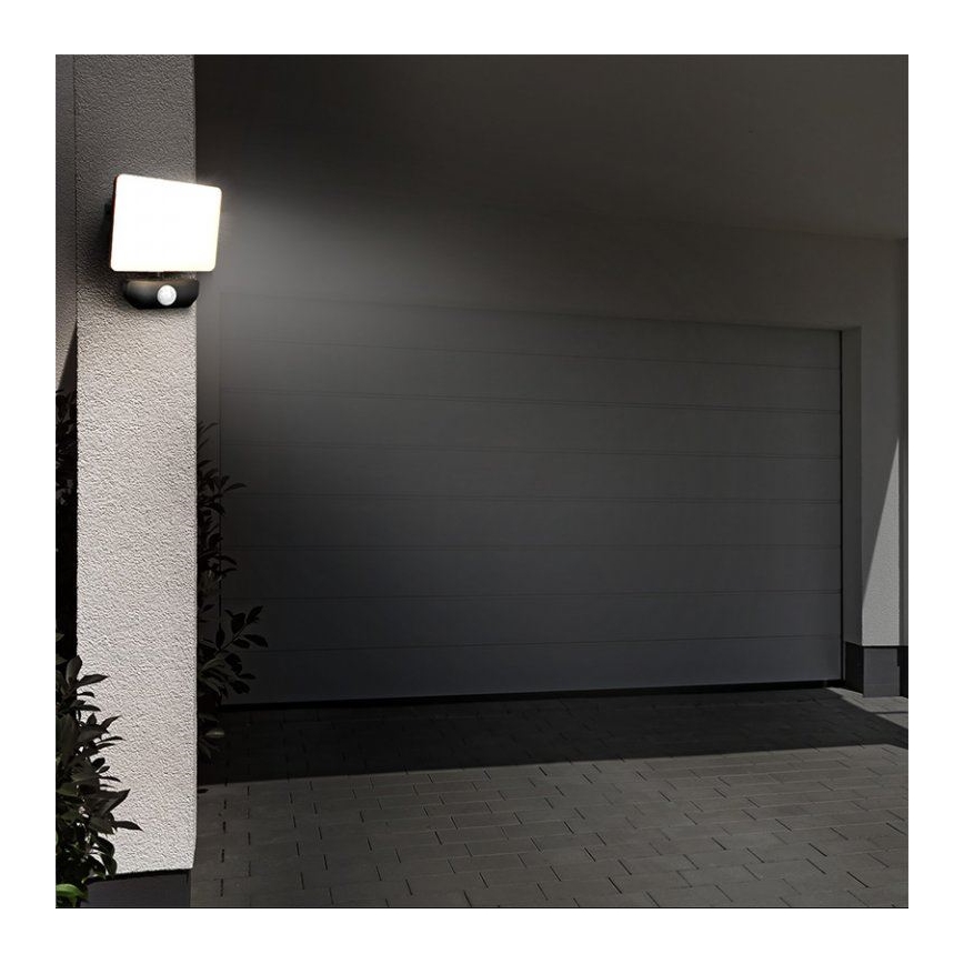 Projecteur extérieur avec détecteur LED/10W/230V 4000K IP44