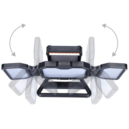 Projecteur à intensité variable rechargeable LED/30W/6600 mAh 4000K IP54