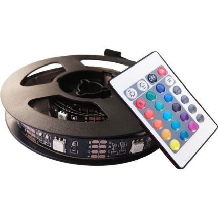 SET 2x LED RGB Strip voor TV met afstandsbediening IP65 LED/USB 50cm