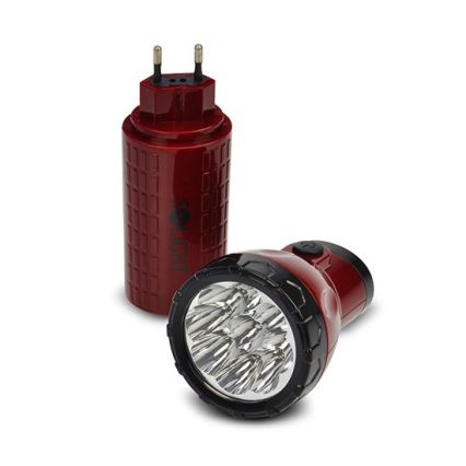 Lanterne rechargeable LED 9xLED/4V 800mAh plug-in