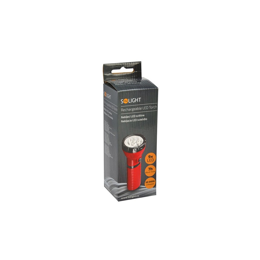 Lanterne rechargeable LED 9xLED/4V 800mAh plug-in