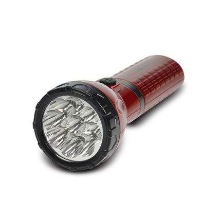 LED Oplaadbare zaklamp 9xLED/4V 800mAh plug-in