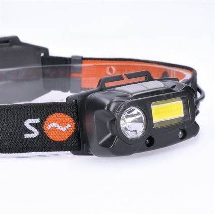 LED Lampe frontale LED/3W/Li-ion