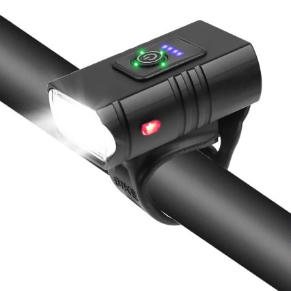 Lampe torche de vélo LED rechargeable LED/1200mAh/5V IP44