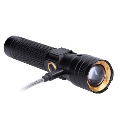 Lampe torche LED rechargeable 3,7 V 1200 mAh
