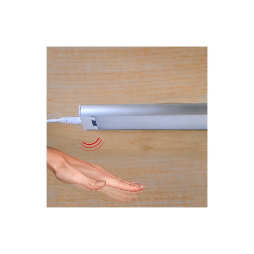 Réglette LED sous meuble de cuisine avec détecteur LED/9W/230V