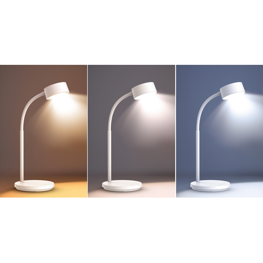 Dimbaar LED touch tafellampje LED/4,5W/5V 3000/4000/6500K wit