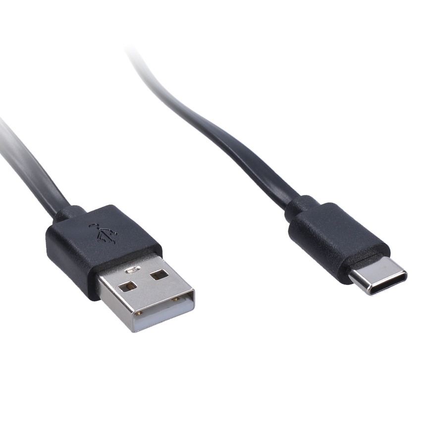 LED Dimbaar flexibel oplaadbaar tafellamp met clip LED/2W/1800 mAh 3000/4000/6500K zwart