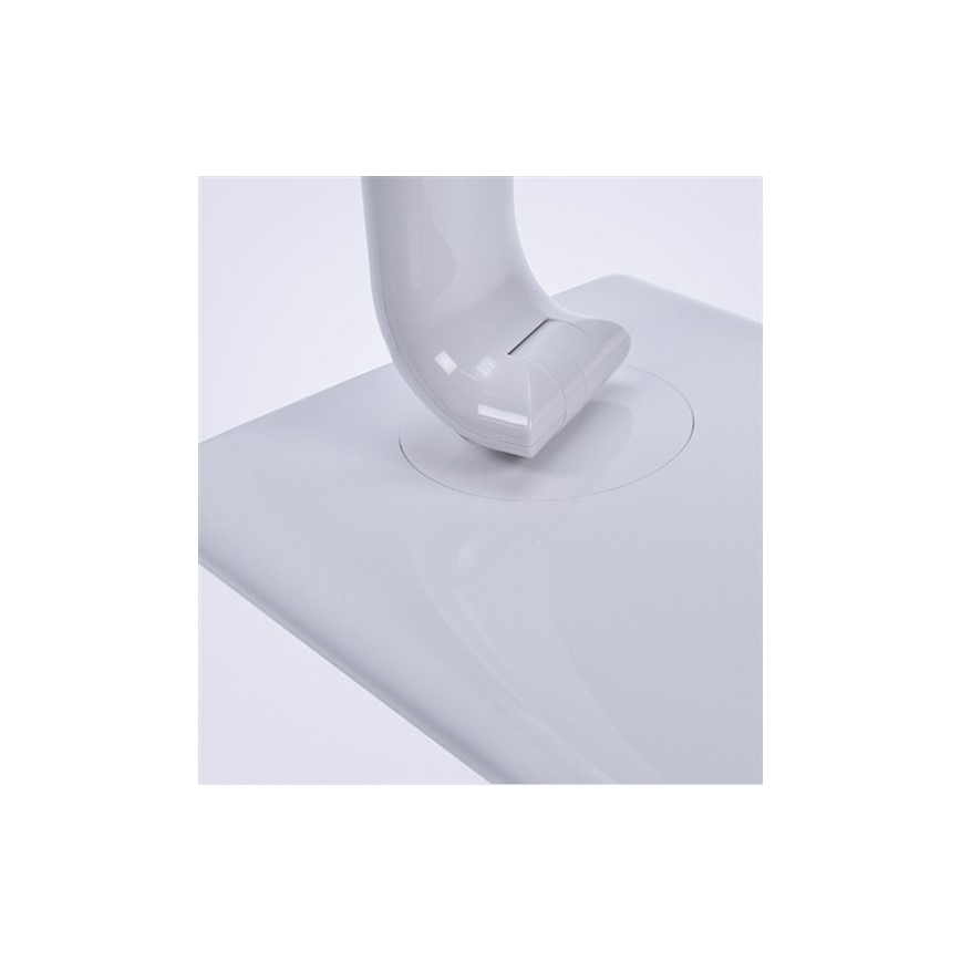 Lampe de table LED à intensité modulable port USB LED/12W/230V blanche