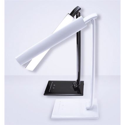 Lampe de table LED à intensité modulable port USB LED/12W/230V blanche