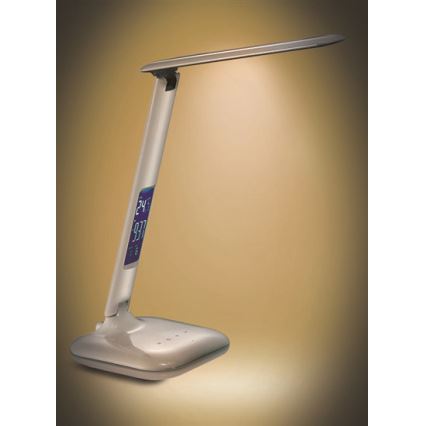 Lampe de table LED à intensité variable avec écran LED/6W/230V