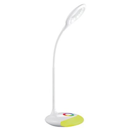 Lampe de table LED RGB à intensité variable rechargeable LED/5W/5V 1800 mAh