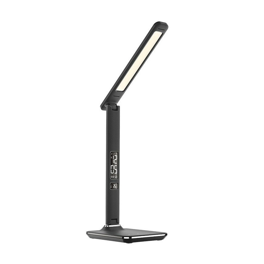 LED Tafellamp met display dimbaar LED/9W/230V zwart