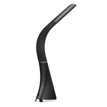 Lampe de table LED à intensité variable avec écran LED/6W/230V noir