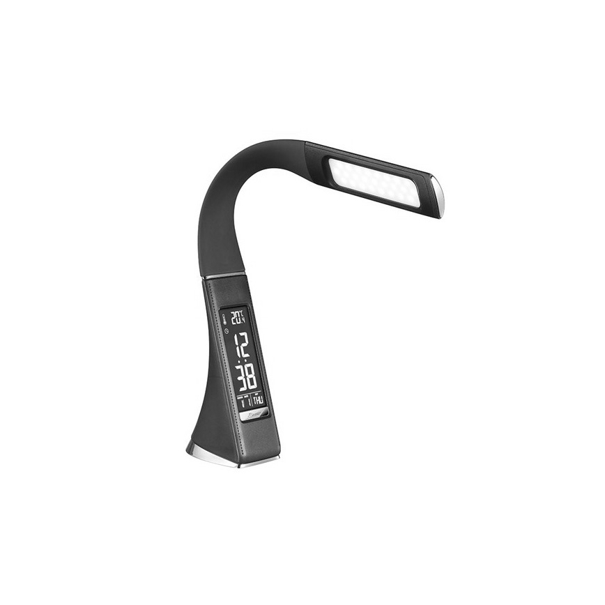 LED Tafellamp met display dimbaar LED/6W/230V zwart