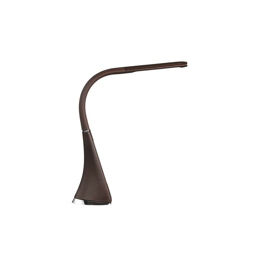 LED Tafellamp met display dimbaar LED/6W/230V bruin
