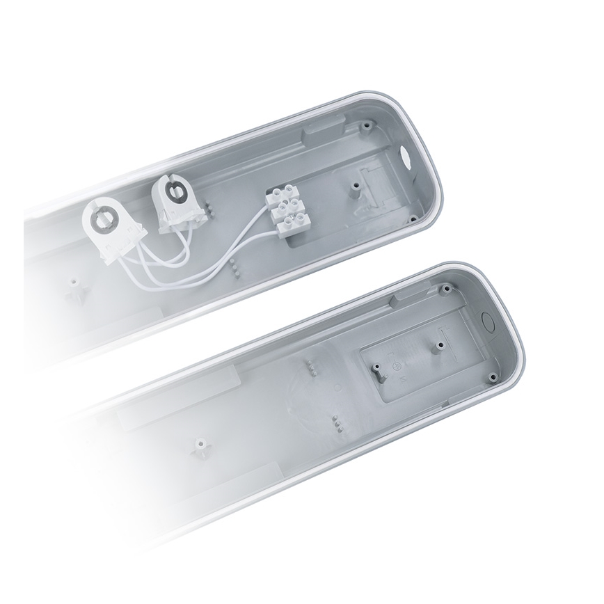 Luminaire fluorescent industriel 2xG13/18W/230V IP65