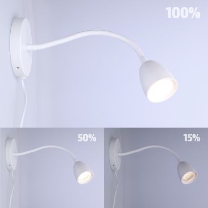 LED Dimbare kleine wandlamp LED/4W/230V