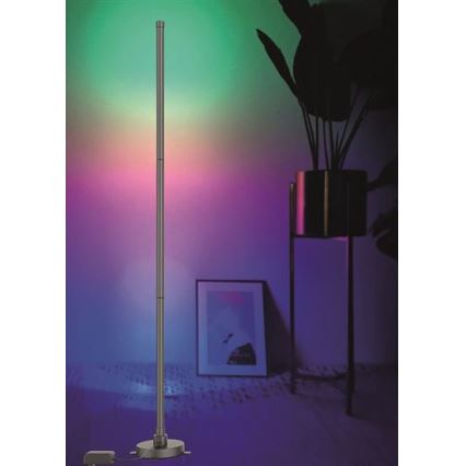 Dimbare LED RGB Staande Lamp RAINBOW LED/18W/230V Wi-Fi Tuya + afstandsbediening