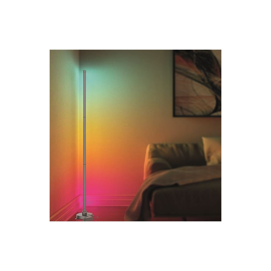 Lampe LED RVB à intensité variable RAINBOW LED/18W/230V Wi-Fi Tuya + télécommande