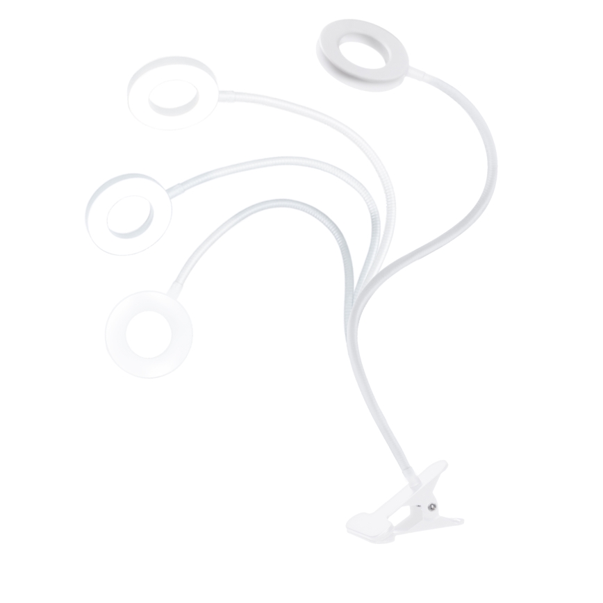 Dimbare LED-bureaulamp met klem LED/8W/230V 3000/4000/5000K wit