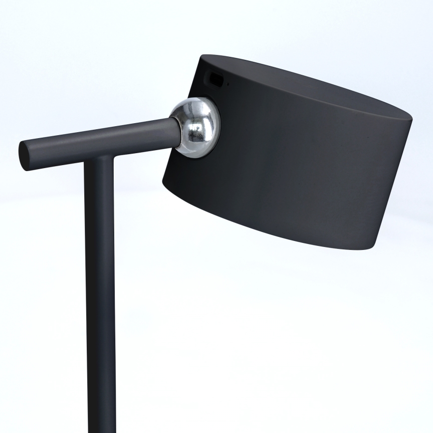 Lampe tactile rechargeable à intensité variable 3en1 LED/4W/2000 mAh 3000/4000/6500K noir
