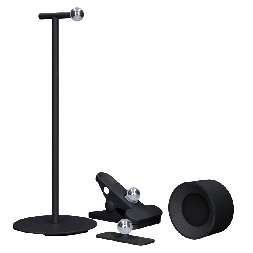 Lampe tactile rechargeable à intensité variable 3en1 LED/4W/2000 mAh 3000/4000/6500K noir