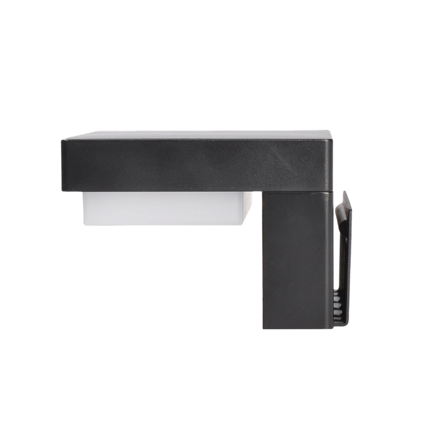 Applique murale solaire avec détecteur de mouvement et de crépuscule PALERMO LED/5W/2000 mAh IP54 noir