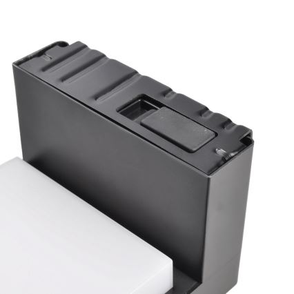 Applique murale solaire avec détecteur de mouvement et de crépuscule PALERMO LED/5W/2000 mAh IP54 noir