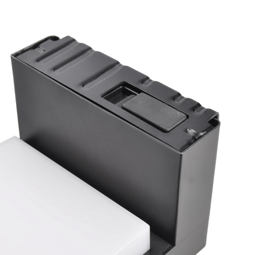 Applique murale solaire avec détecteur de mouvement et de crépuscule PALERMO LED/5W/2000 mAh IP54 noir