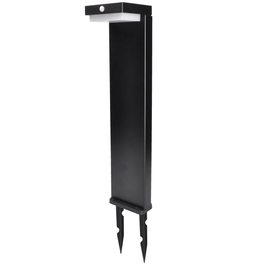 Lampe solaire avec détecteur de mouvement et de crépuscule PALERMO LED/5W/2000 mAh IP54 noir