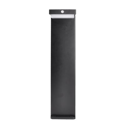 LED Zonne-energie lamp met bewegings- en schemersensor PALERMO LED/5W/5V 2000 mAh IP54 zwart