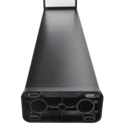 LED Zonne-energie lamp met bewegings- en schemersensor PALERMO LED/5W/5V 2000 mAh IP54 zwart