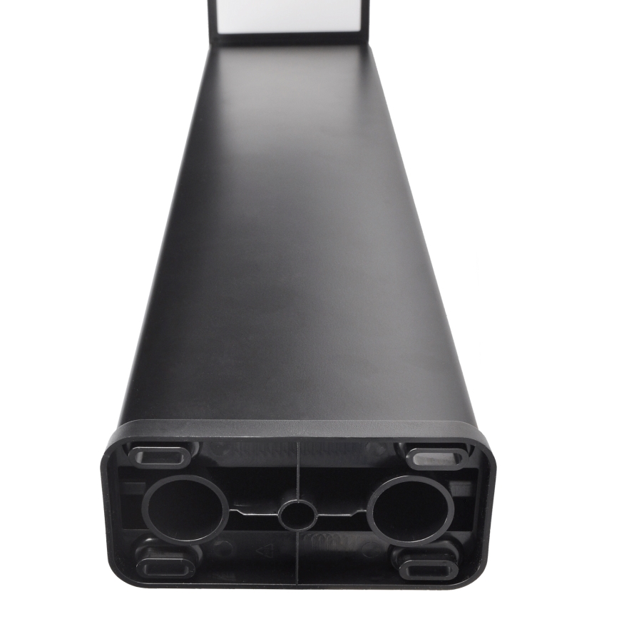 LED Zonne-energie lamp met bewegings- en schemersensor PALERMO LED/5W/5V 2000 mAh IP54 zwart