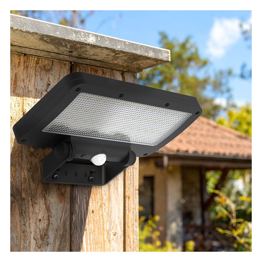 LED-zonne-schijnwerper met sensor LED/5W/3,7V 1500 mAh IP54