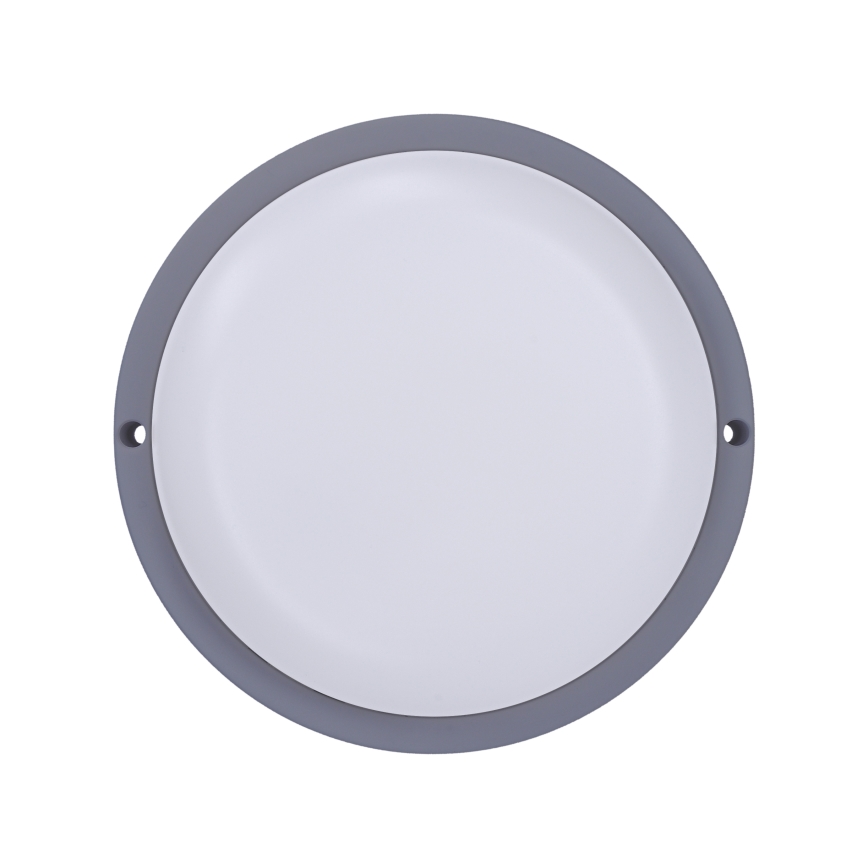 Applique murale extérieure LED/13W/230V 4000K IP54 gris arrondi