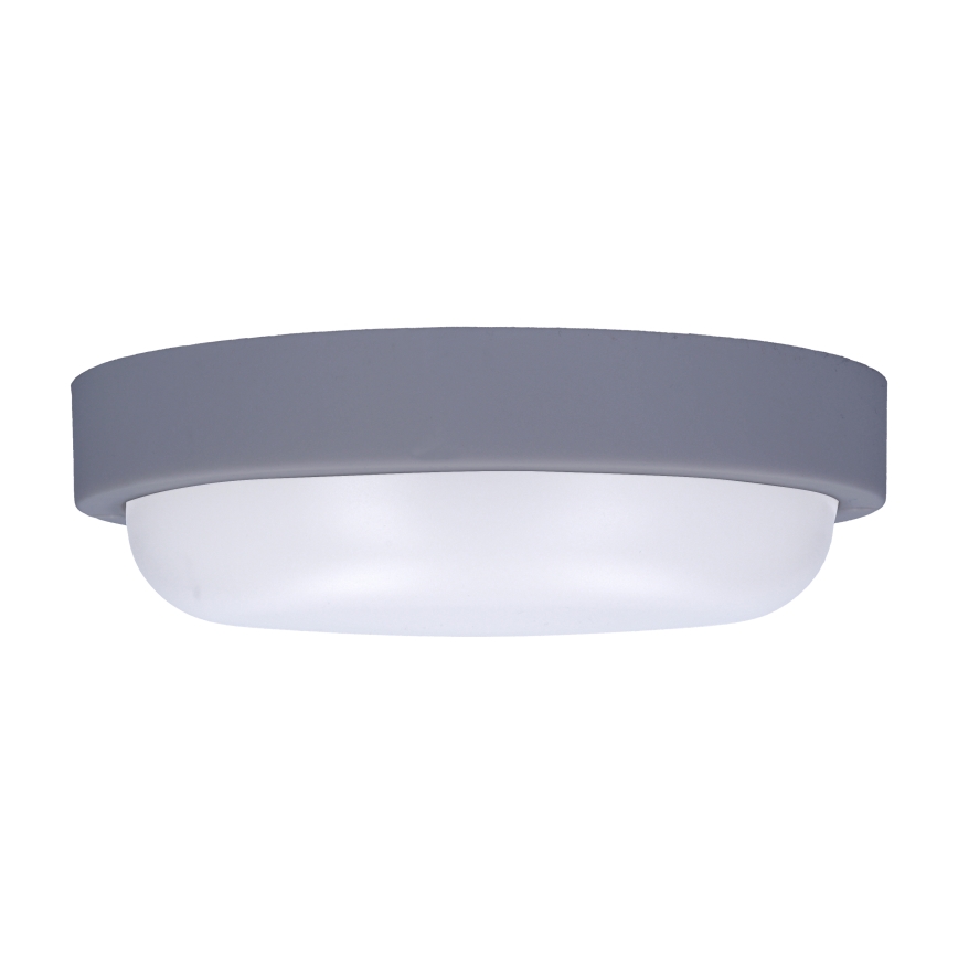 Applique murale extérieure LED/13W/230V 4000K IP54 gris arrondi