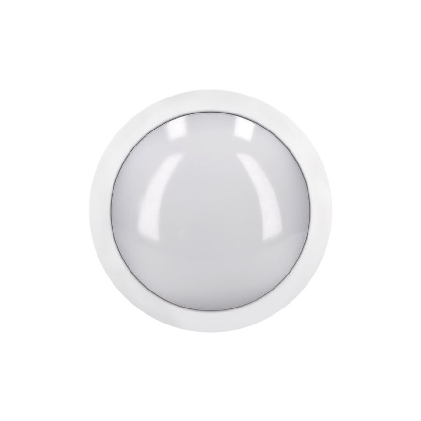 LED Plafondlamp voor buiten SIENA LED/13W/230V IP54 diameter 17 cm wit