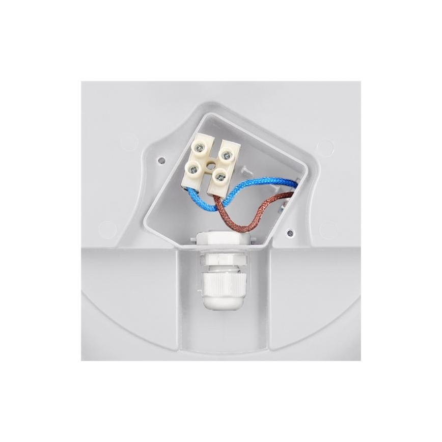 LED Plafondlamp voor buiten SIENA LED/13W/230V IP54 diameter 17 cm wit