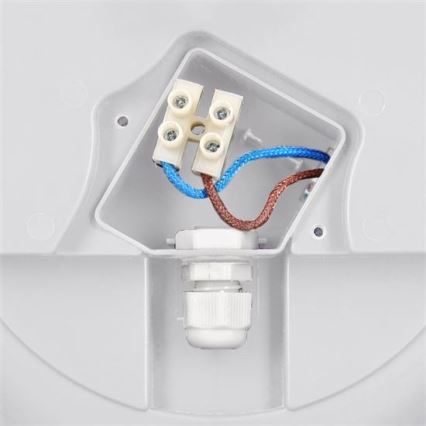 Plafonnier extérieur SIENA LED/13W/230V IP54 d. 17 cm blanc