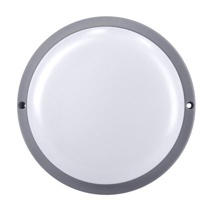 Applique murale extérieure LED/20W/230V 4000K IP54 gris arrondi