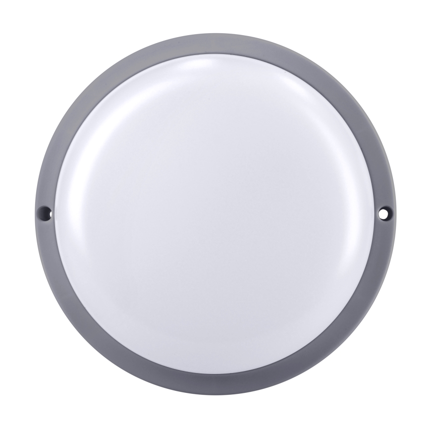 Applique murale extérieure LED/20W/230V 4000K IP54 gris arrondi