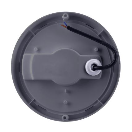 Applique murale extérieure LED/20W/230V 4000K IP54 gris arrondi