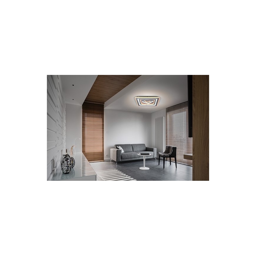 LED Plafondlamp dimbaar TREVISO LED/48W/230V + AB