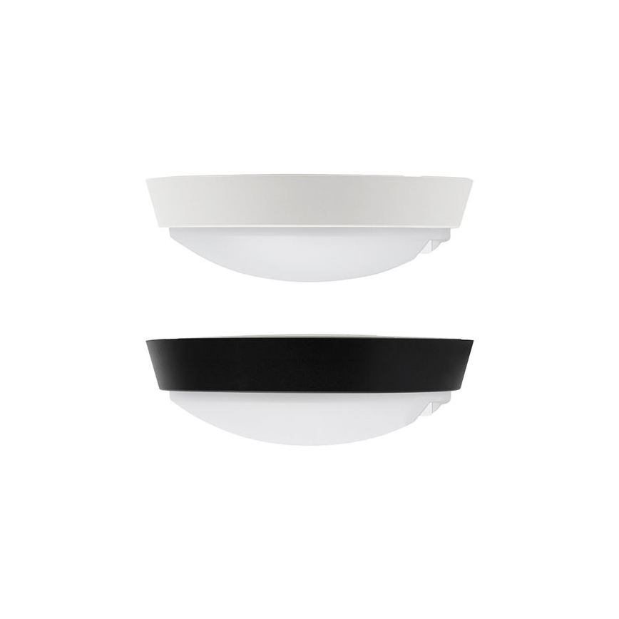 LED buitenmuurlamp met 2-in-1 sensor, 20 W, 230 V, 3000/4000/6500 K, IP65, Ø 22 cm