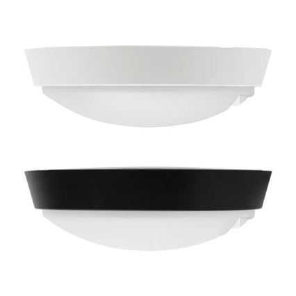 LED-buitenwandlamp met 2-in-1 sensor, 20W/230V, 3000/4000/6500K, IP65, Ø 22 cm