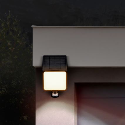 LED Zonne-spot met bewegingssensor LED/11W/3,7V 4400mAh 3000K/4000K/6500K IP54