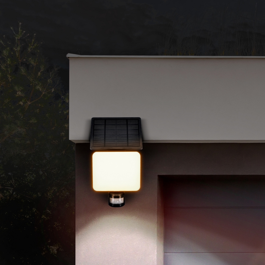 LED Zonne-spot met bewegingssensor LED/11W/3,7V 4400mAh 3000K/4000K/6500K IP54