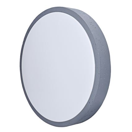 LED Dimbaar Plafondlamp GREY LED/60W/230V 3000-6500K grijs Ø 49 cm + afstandsbediening